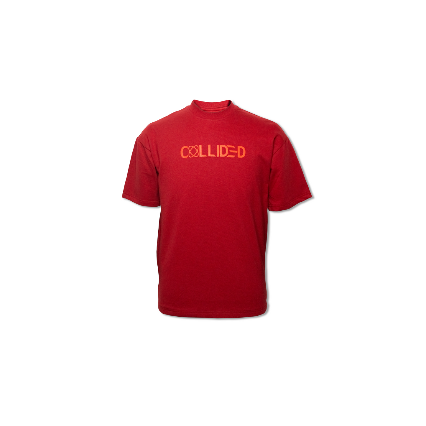 Red Drop Shoulder Tee (C28)