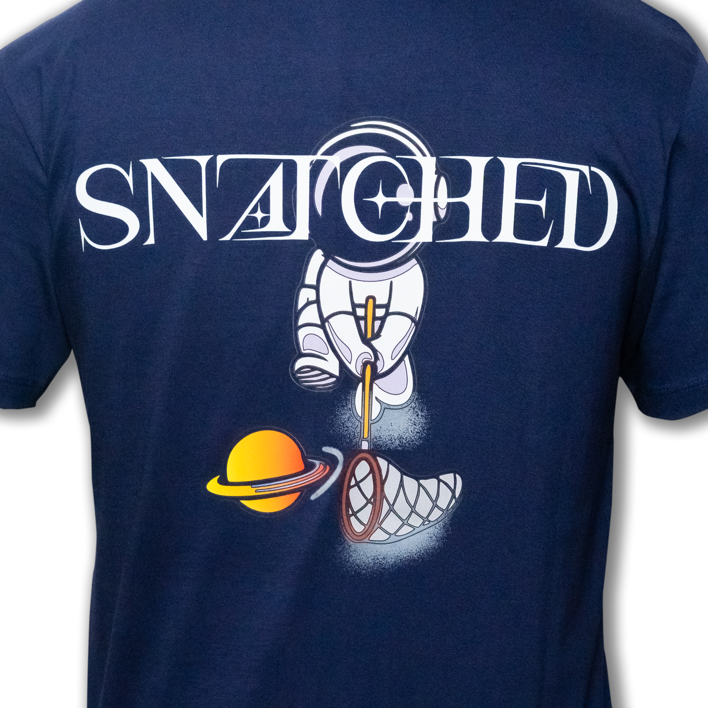 Navy Blue Snatched Regular Tee (C18)