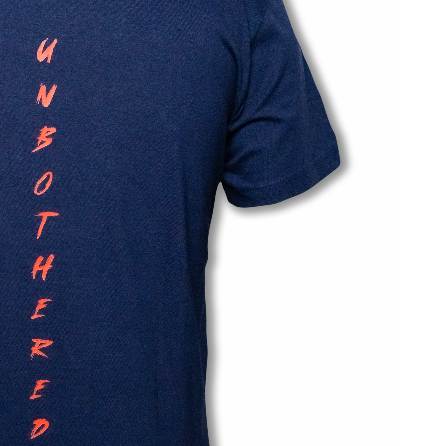 Navy Blue Unbothered Regular Tee (C18)
