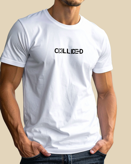 Men's Premium White Regular T-Shirt - Abstract