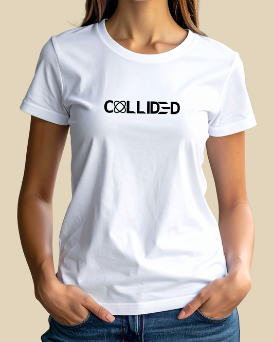 Women's Premium White Regular T-Shirt - Abstract