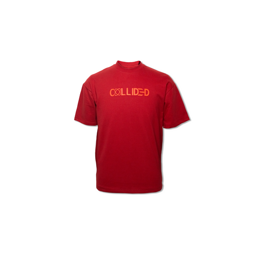 Red Drop Shoulder Tee (C28)