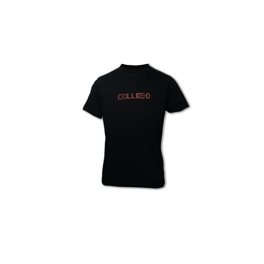 Black Abstract Regular Tee (C18)