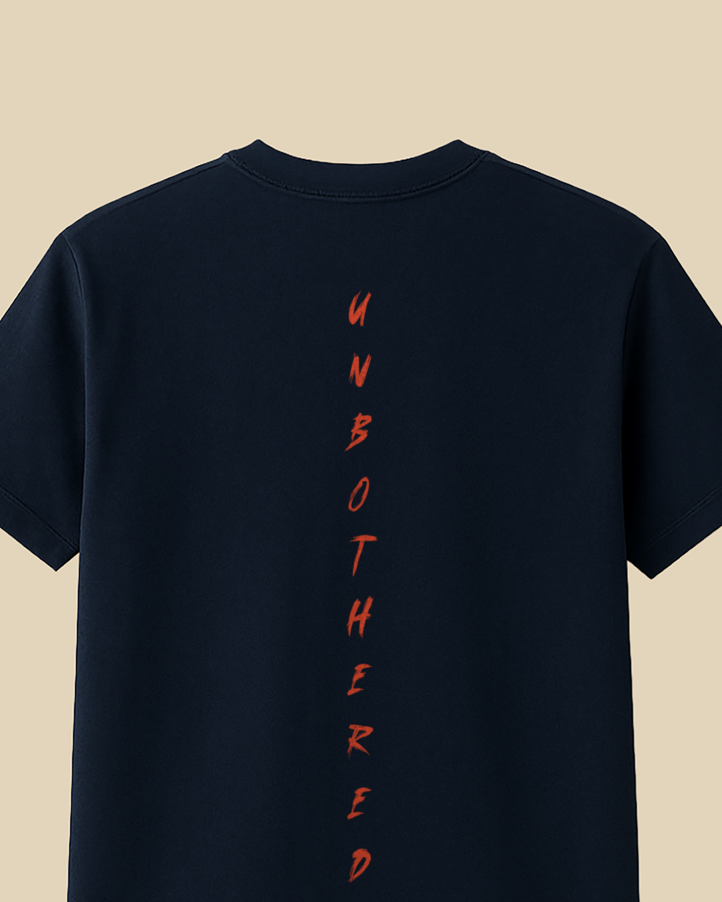 Women's Premium Navy Blue Regular T-Shirt - Unbothered