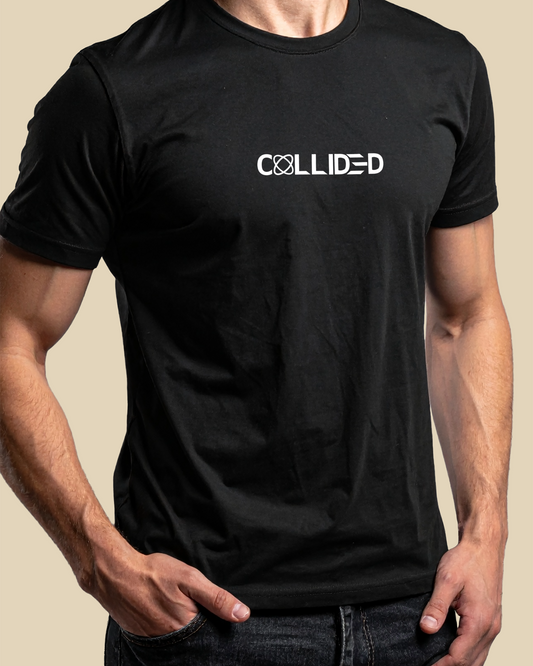 Men's Premium Solid Black & White Regular T-Shirt