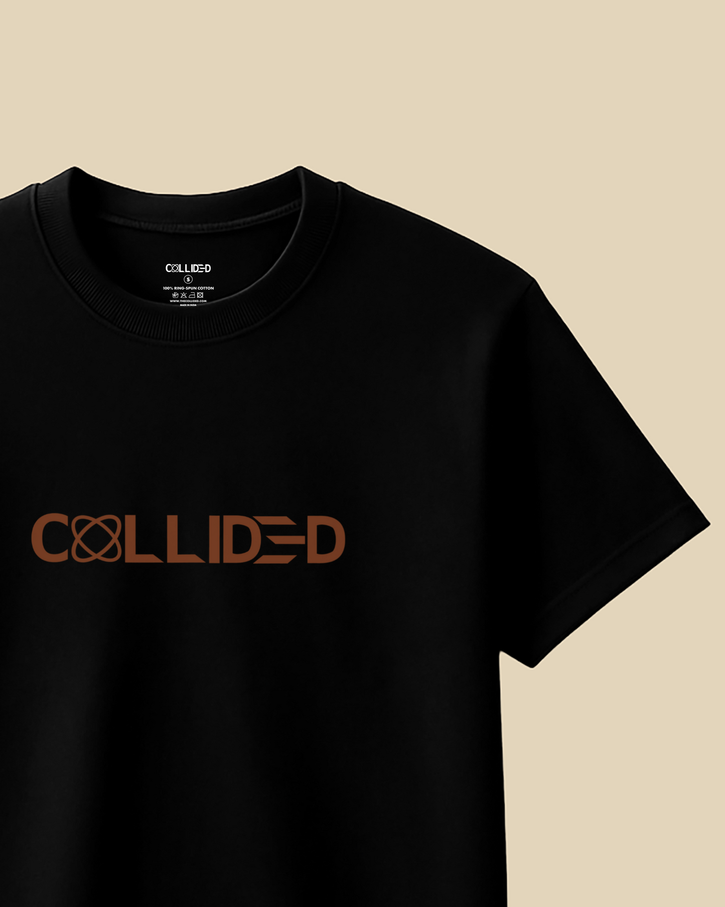 Men's Premium Black Regular T-Shirt - Abstract