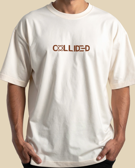 Men's Premium Off White Over-Sized T-Shirt - Iced Coffee Club