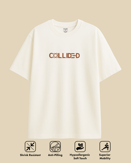 Men's Premium Solid Off White Over-Sized T-Shirt